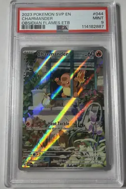Charmander 044 Sv: Scarlet & Violet Blackstar Promo Pokemon TCG PSA 9 - Image 1