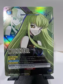 Union Arena TCG C.C. Winner Pormo Card UEPR/CGH-2-004 Blue Code Guess English - Image 1