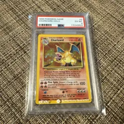 1999 Pokemon Base Set Unlimited Charizard-Holo Card 4/102 PSA 6 - Image 4