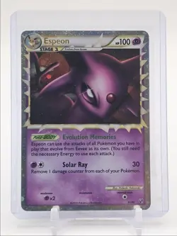 ESPEON 2010 POKEMON HS UNDAUNTED ULTRA RARE PRIME 81/90 Q6438 - Image 1