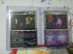 Pokemon TCG Undaunted Prime Umbreon #86 Espeon #81 Holo HGSS Ultra Rare - Image 1