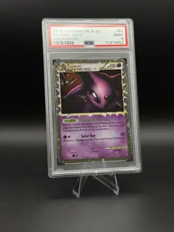 Pokemon Espeon Prime Undaunted Holo Ultra Rare #81 PSA 9 (read desc) - Image 5