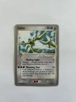 Pokemon 2006 World Championships Gold Star Latias Promo Card 105/107 MP+ - Image 1