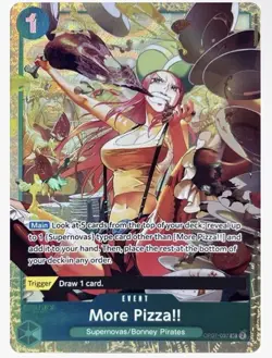 More Pizza!! (Premium Card Collection -Best Selection Vol. 4-) OP07-037 - Image 1