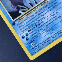 Pokemon TCG Suicune Holo Rare Card 14/64 Neo Revelation 1st Edition - Image 4