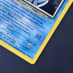 Pokemon TCG Suicune Holo Rare Card 14/64 Neo Revelation 1st Edition - Image 5