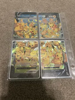 Pikachu V-Union [Set of 4] SWSH: Sword & Shield Promo Cards Holo - Image 1
