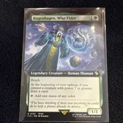Bugenhagen, Wise Elder (Extended Art) R Commander: FINAL FANTASY 159 NM - Image 3