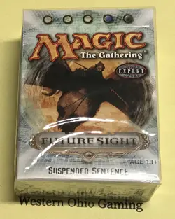 Magic The Gathering Future Sight Suspended Sentence Theme Deck MTG Blue Black - Image 1