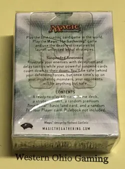 Magic The Gathering Future Sight Suspended Sentence Theme Deck MTG Blue Black - Image 2