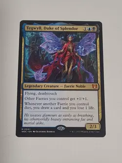 Tegwyll, Duke of Splendor - NM Mtg - Commander: Wilds of Eldraine - Image 1