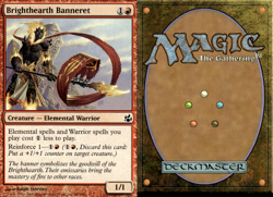 Magic the Gathering -MTG- Brighthearth Banneret - Image 1