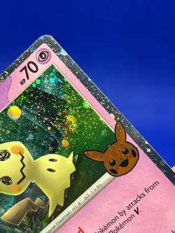 Pokemon Tcg Mimikyu(Double Swirl) 037/091 Cosmos Holo Foil Trick or Trade Promo - Image 3