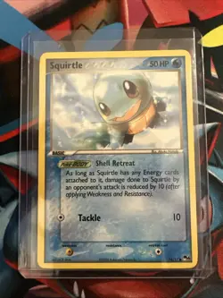 🔥 2006 Pokemon POP Series 4 Squirtle #14 English - Pokemon Organized Play LP 🔥 - Image 1