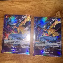2x One Piece Card Game Trafalgar Law (Illustration Box Vol. 6) P-093 P - Image 1