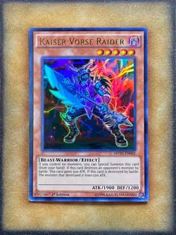 Yugioh Kaiser Vorse Raider MVP1-EN002 Ultra Rare 1st Ed NM - Image 1