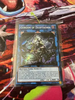 Gorgon of Zilofthonia DUAD-EN050 Secret Rare Duelist's Advance NM 1st Ed YUGIOH - Image 1