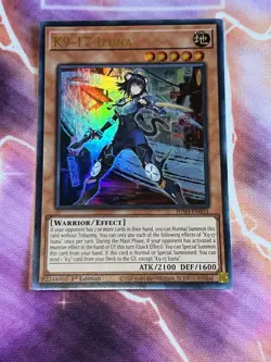 Yugioh! K9-17 Izuna Ultra Rare JUSH-EN031 Justice Hunters 1st Edition NM - Image 1