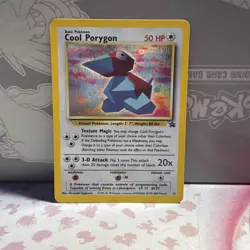 Pokemon TCG WoTC Black Star Promo Cool Porygon 15 - Image 1