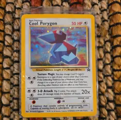 Pokemon Holo Sealed Cool Porygon 15/53 WOTC Promo Vintage Card NM Near Mint TCG - Image 1