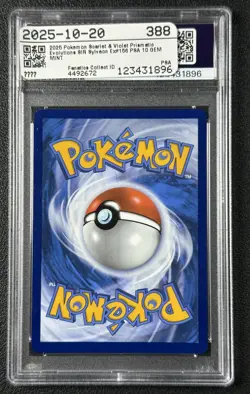 SYLVEON EX PSA 10 2025 POKEMON SV PRISMATIC EVOLUTIONS - PRE EN #156/131 SIR 896 - Image 2