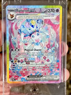 Pokemon TCG Sylveon ex 156/131 Sv: Prismatic Evolutions SIR MINT - Image 1
