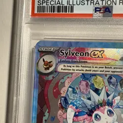 Sylveon ex 156/131 Sv: Prismatic Evolutions Holo Sir Pokemon PSA 10 Gem Mint - Image 2
