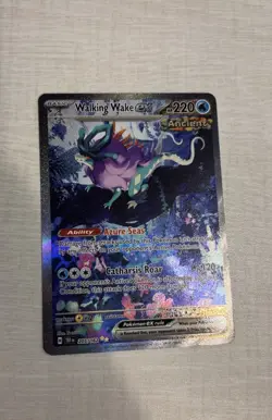 Walking Wake ex 205/162 Pokemon Tcg Temporal Forces Special Illustration Rare - Image 3