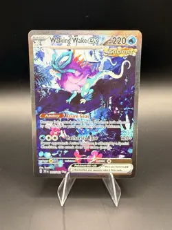 Pokemon Walking Wake ex 205/162 Temporal Forces Special Illustration Rare Holo - Image 1