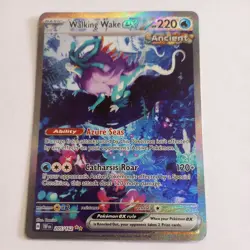Walking Wake ex 205/162 Special Illustration Rare Temporal Forces Pokemon NM - Image 1