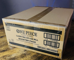 One Piece TCG English OP-13 Carrying On His Will Booster Box Case SEALED - Image 1