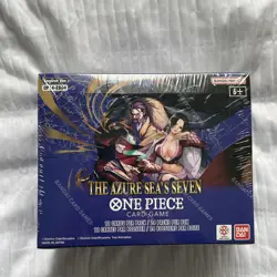 One Piece TCG OP-14 The Azure Sea’s Seven Booster Box - NEW - SEALED - Image 1