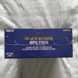 One Piece TCG OP-14 The Azure Sea’s Seven Booster Box - NEW - SEALED - Image 2