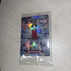 One Piece Monkey D. Luffy US Voyage College Basketball Card Rutgers 1/23 IN HAND - Image 1