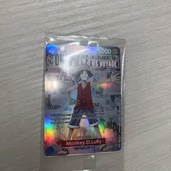 One Piece Monkey D. Luffy US Voyage College Basketball Card Rutgers 1/23 IN HAND - Image 4