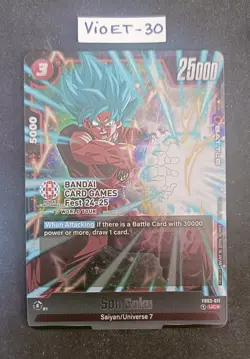 Bandai Card Games Fest Dragon Ball Super Fusion Worlds - Son Goku FB03-011 Promo - Image 1