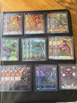 Dragon Ball Super Fusion World FB07 Wish for Shenron Lot. SR, SR*, R*, U*. - Image 1