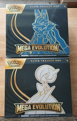 Pokemon TCG Mega Evolution Gardevoir & Lucario ETB Elite Trainer Box SET OF 2 - Image 1