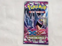 Pokemon XY 2015 Phantom Forces Booster Pack Gengar Art Factory Sealed - Image 1