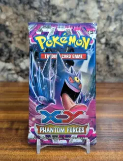 Pokemon TCG XY Phantom Forces Booster Pack Mega Gengar Artwork Factory Sealed - Image 1