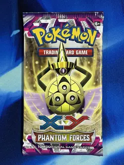 Pokemon XY 2015 Phantom Forces Booster Pack Aegislash Art Factory Sealed Nm M - Image 1