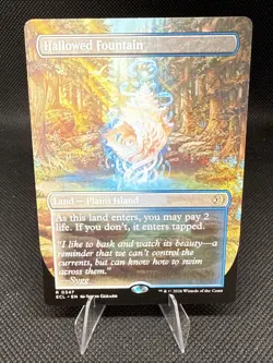 Hallowed Fountain | 347 | MTG | Lorwyn Eclipsed | Regular | Borderless - Image 1
