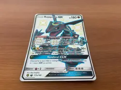 Rayquaza GX 177A/168 Hidden Fates Alternate Art Holo Pokemon Brazilian Card NM - Image 3