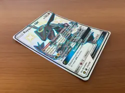 Rayquaza GX 177A/168 Hidden Fates Alternate Art Holo Pokemon Brazilian Card NM - Image 5