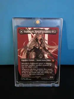 Sephiroth, Fabled SOLDIER (0382) (Borderless) Final Fantasy Regular - Image 1
