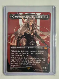 Magic - Sephiroth, Fabled SOLDIER (0382) (Borderless) Final Fantasy Regular - Image 1