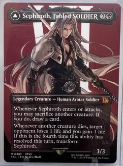 Sephiroth, Fabled SOLDIER (Borderless) (0382) Final Fantasy Regular - Image 1