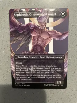Sephiroth, Fabled SOLDIER (0382) (Borderless) Final Fantasy Regular - Image 2