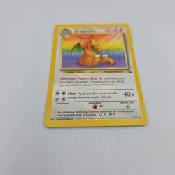 Dragonite 19/62 NM Near Mint Fossil Set Rare Non-Holo Pokemon Card - Image 3