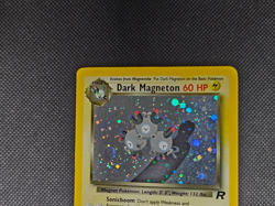 Pokemon TCG Dark Magneton 11/82 Rare Holo Foil Team Rocket Vintage Card - Image 4